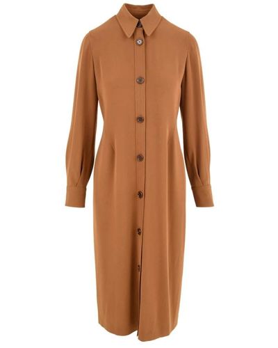 Aspesi Shirt Dresses - Brown