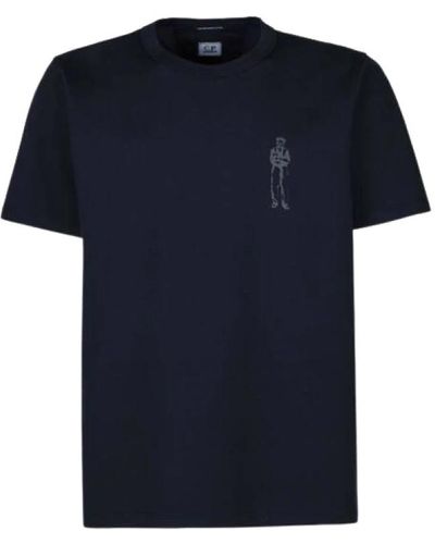 C.P. Company T-Shirts - Blau