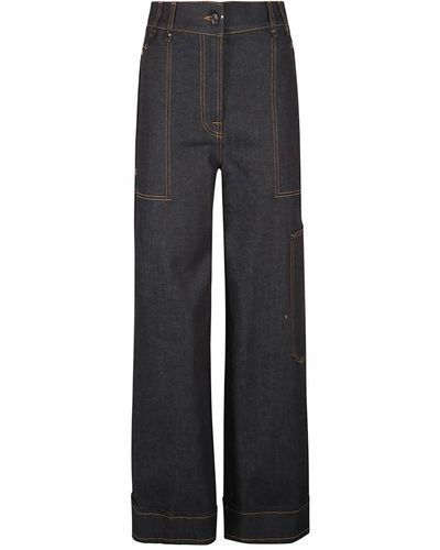 Tom Ford Wide Trousers - Grey