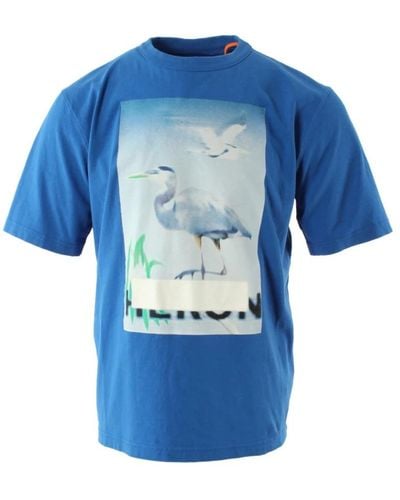 Heron Preston T-Shirts - Blue
