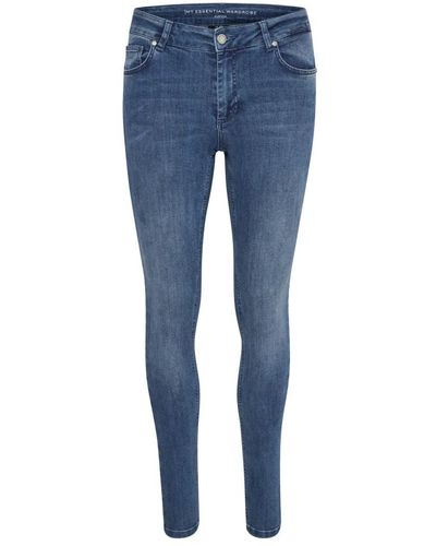 My Essential Wardrobe 32 los jeans celina 100 slim - Azul