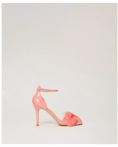 Twin Set High Heel Sandals - Pink