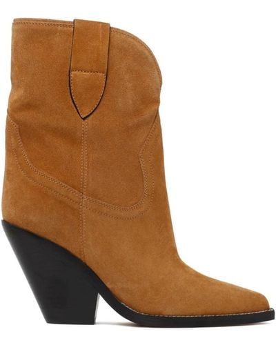 Isabel Marant Cowboy Boots - Brown