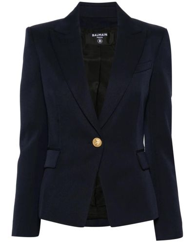 Balmain Jackets > blazers - Bleu
