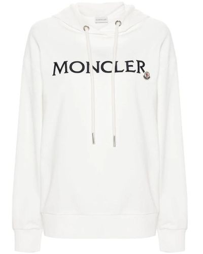 Moncler Hoodies - White