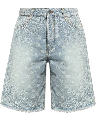 Amiri Denim shorts - Blau