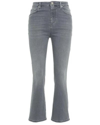 Closed Boot-Cut Jeans - Grey