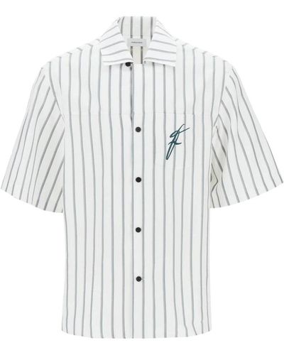 Ferragamo Short sleeve shirts - Weiß
