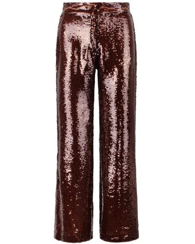 Sabina Musayev Wide Trousers - Red