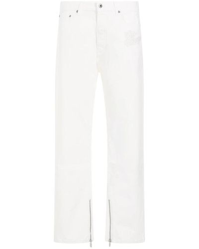 Off-White c/o Virgil Abloh Straight jeans off - Weiß