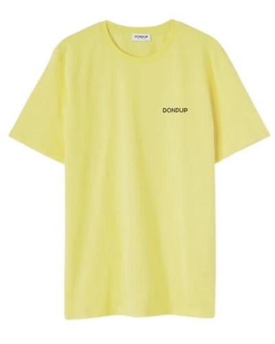 Dondup T-Shirts - Yellow
