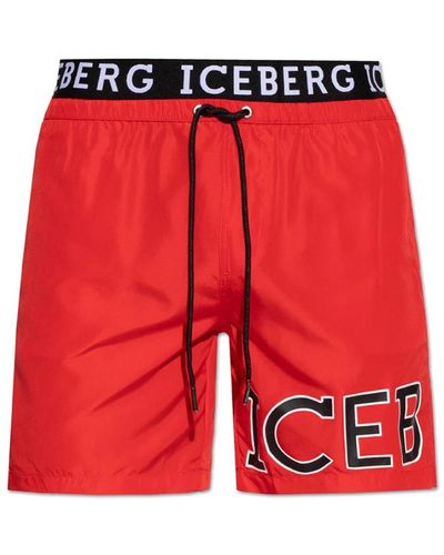 Iceberg Pantaloncini - Rosso