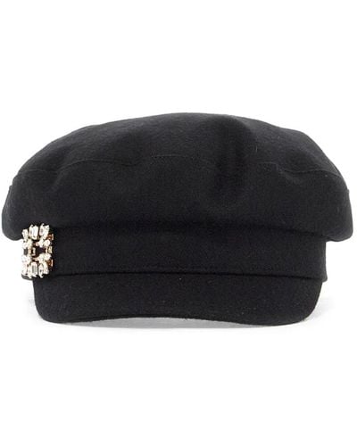 Roger Vivier Accessories > hats > caps - Noir
