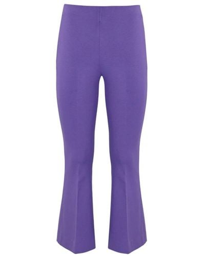 Liviana Conti Wide Pants - Purple