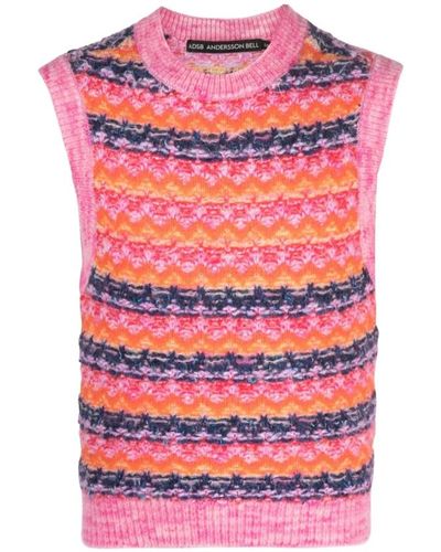 ANDERSSON BELL Sleeveless knitwear - Pink