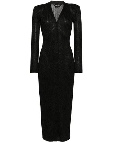 Tom Ford Knitted Dresses - Black