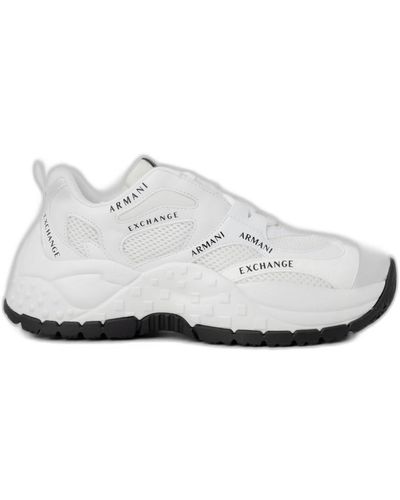 Armani Exchange Shoes > sneakers - Blanc