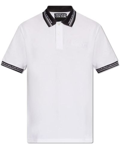 Versace Polo Shirts - White