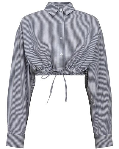 Designers Remix Harriet tie shirt - Grau