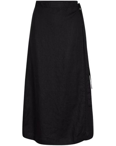 Part Two Midi Skirts - Black