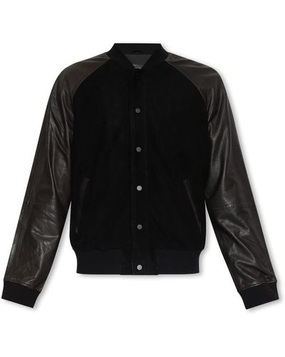AllSaints Giacca in pelle 'maura' - Nero