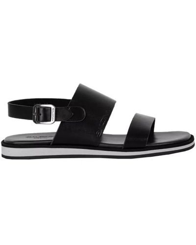 Baldinini Flat Sandals - Black