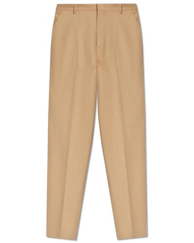 Moschino Plissee-front-hose - Natur