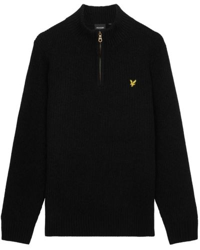 Lyle & Scott Sweatshirts & hoodies > zip-throughs - Noir