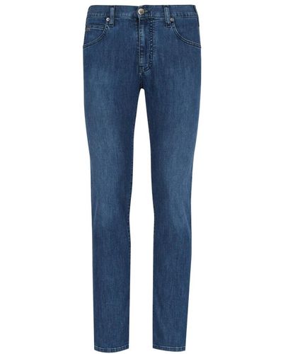 Emporio Armani Slim-Fit Jeans - Blue