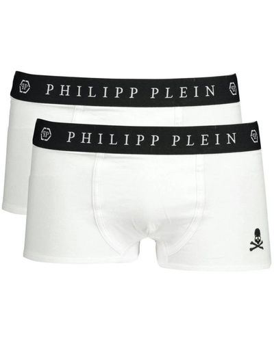 Philipp Plein Bottoms - White
