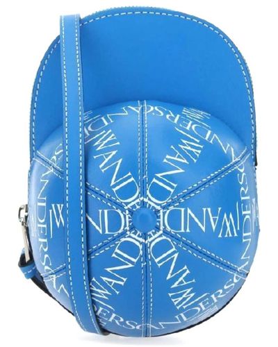 JW Anderson Stilvolle ledertasche - Blau