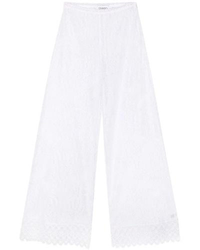 Charo Ruiz Wide Trousers - White