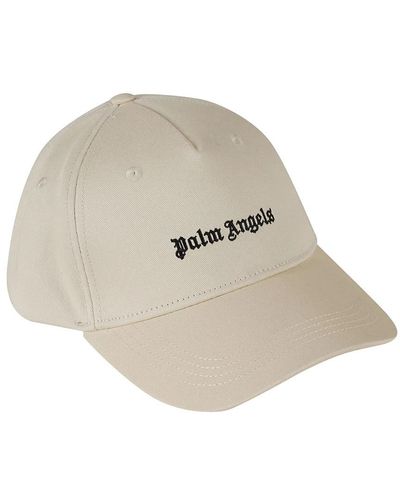 Palm Angels Caps - Natural