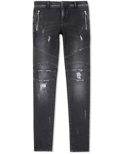 Balmain Skinny Jeans - Grey