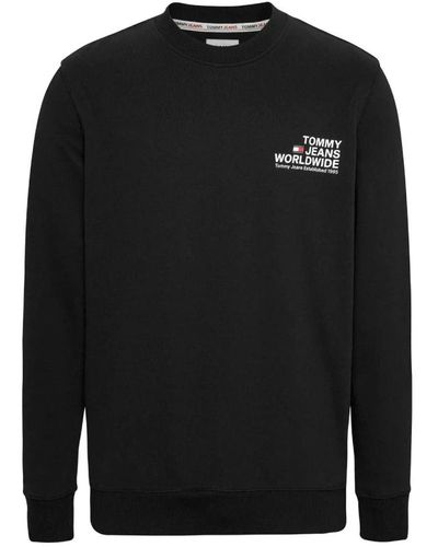 Tommy Hilfiger Entry graphic crew sweatshirt - Nero