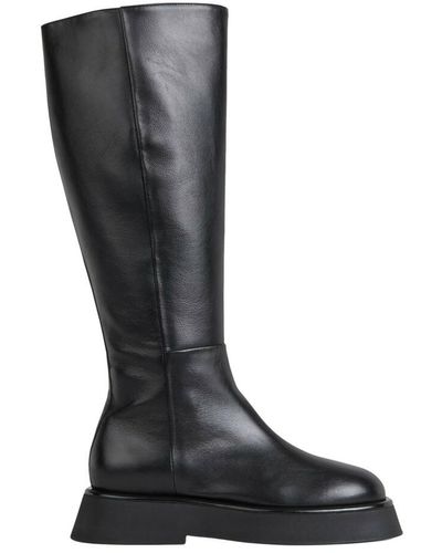 Wandler Long boots - Negro