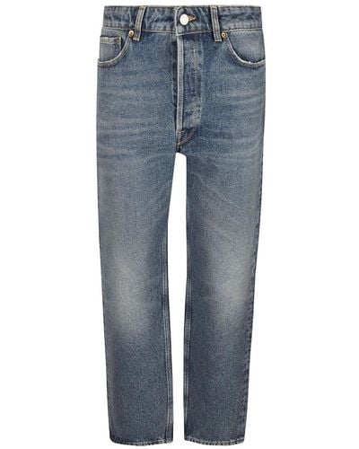 Golden Goose Slim fit mens jeans in a medium wash - Blu