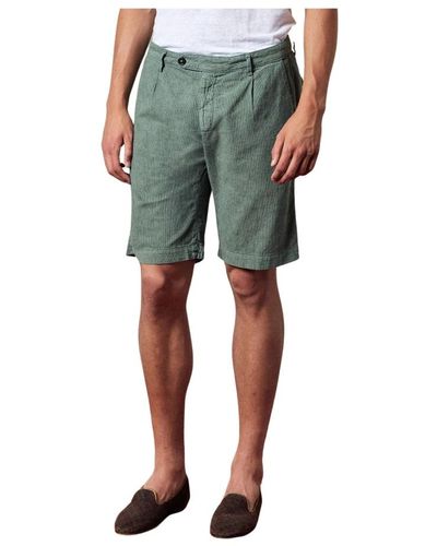 Massimo Alba Shorts > casual shorts - Vert