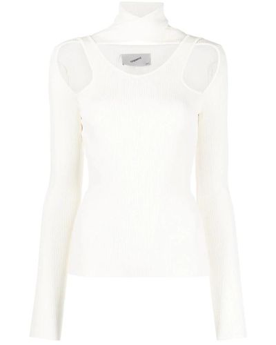 Coperni Knitwear > turtlenecks - Blanc