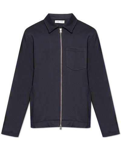 Samsøe & Samsøe Sweatshirts & hoodies > zip-throughs - Bleu
