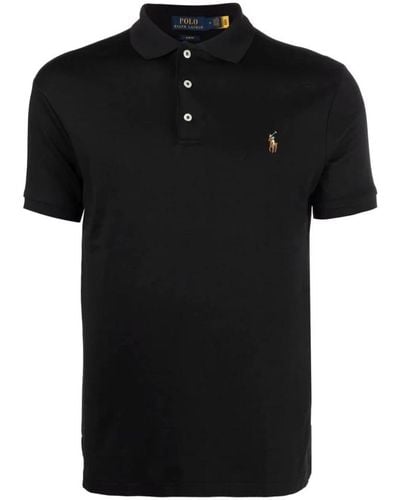 Polo Ralph Lauren Polo Shirts - Black