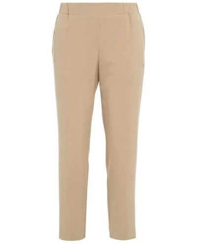 Ottod'Ame Slim-Fit Trousers - Natural