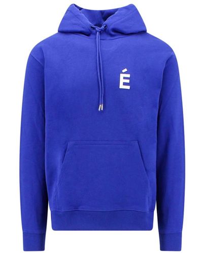 Etudes Studio Men Clothing Sweatshirts Blue Ss23 - Blau