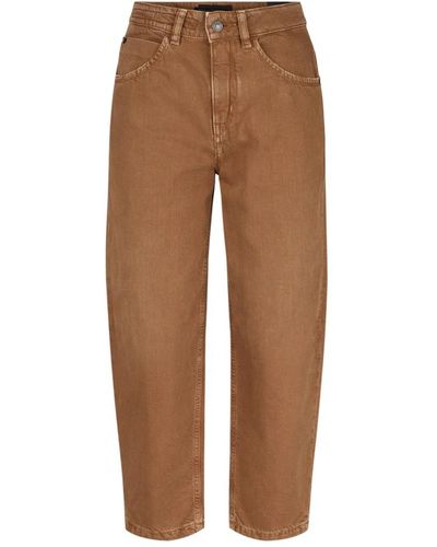 DRYKORN Straight trousers - Marrone