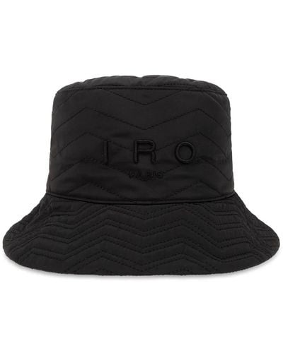 IRO Gepolzerte Bucket Hat 'Veneto' - Schwarz