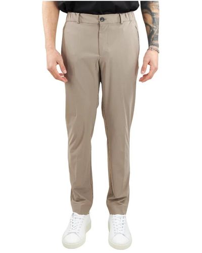Rrd Slim-Fit Trousers - Natural