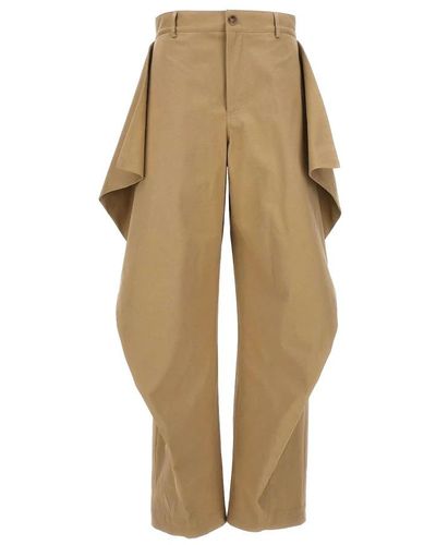 JW Anderson Wide Trousers - Natural