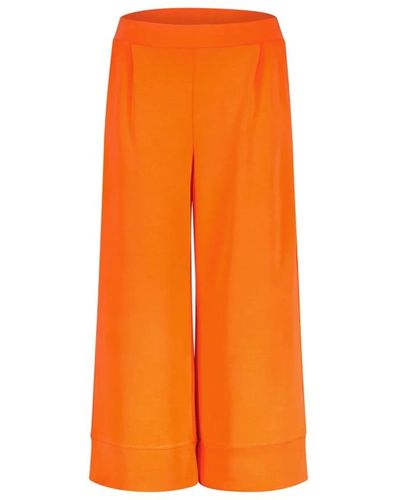 Rich & Royal Wide Trousers - Orange