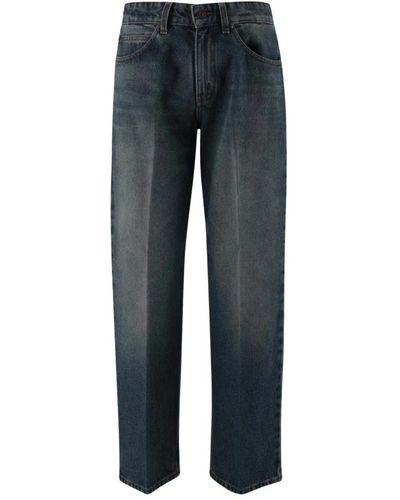 Victoria Beckham Klassische straight leg denim jeans - Blau