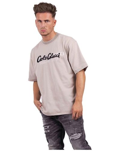 carlo colucci T-shirts - Gris